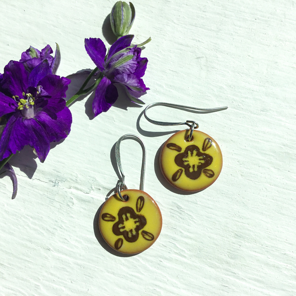One-of-a-kind Earthenware Earrings