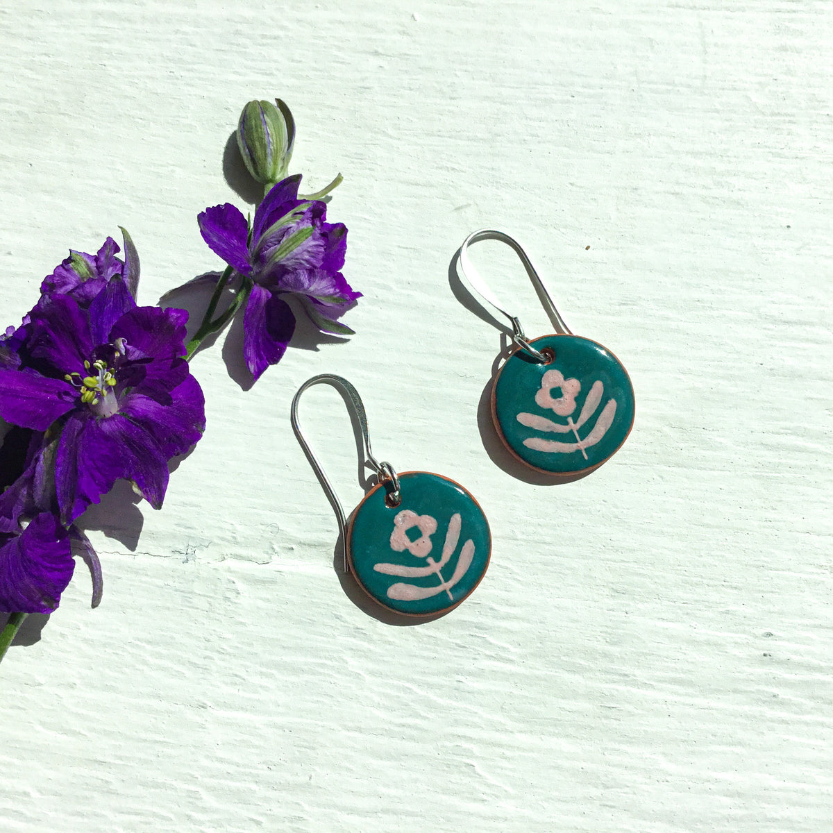 One-of-a-kind Earthenware Earrings