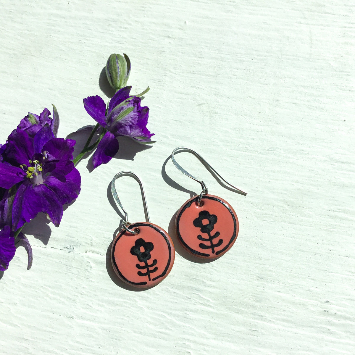One-of-a-kind Earthenware Earrings