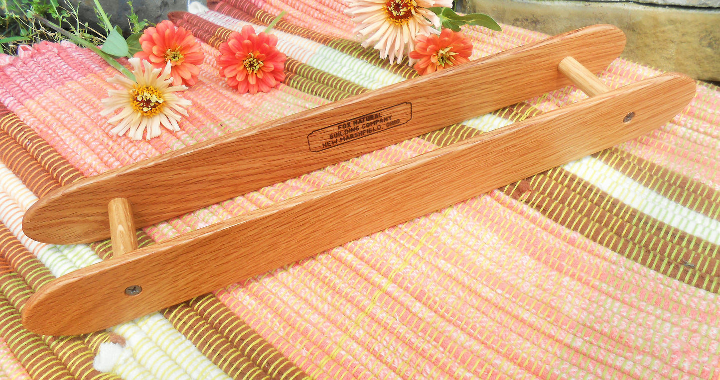 Craftsman Oak Wood Rag Shuttle