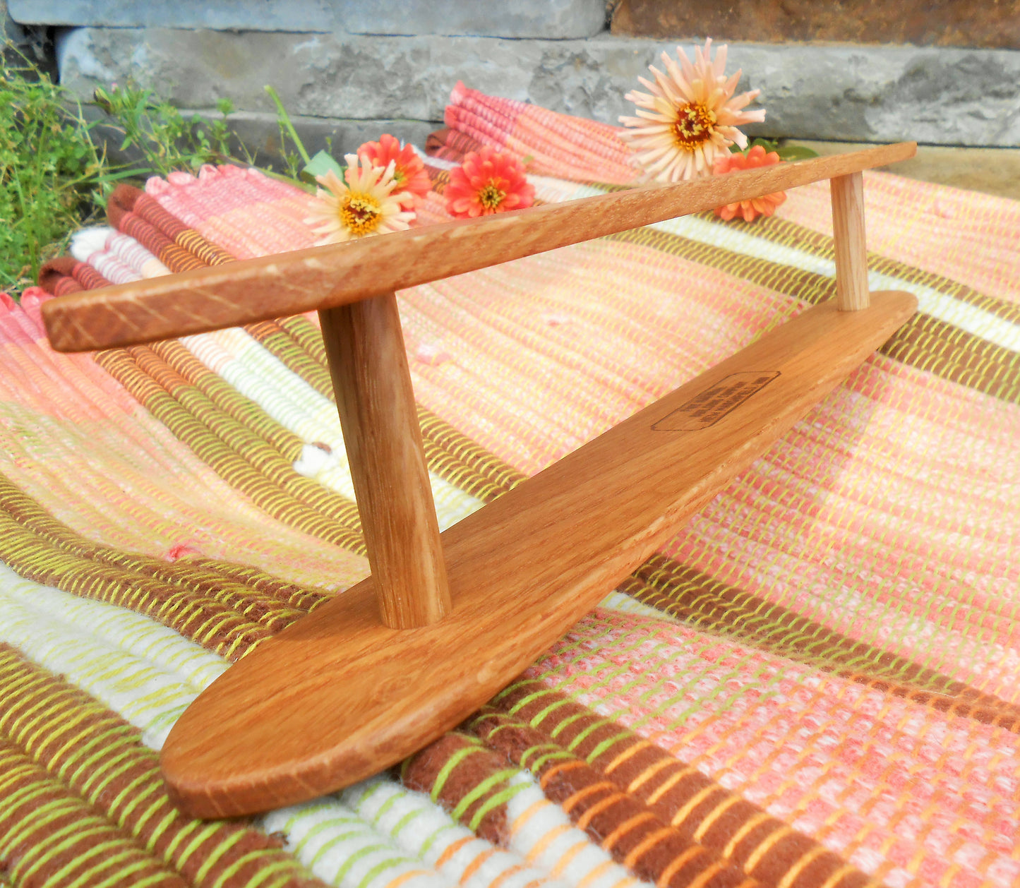 Craftsman Oak Wood Rag Shuttle
