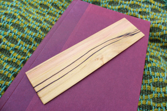 Spalted Poplar Bookmark